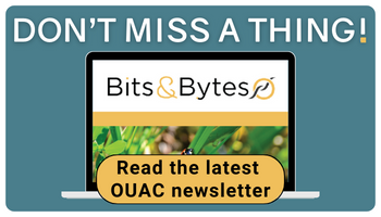 Don't miss a thing! Read the OUAC's latest newsletter.